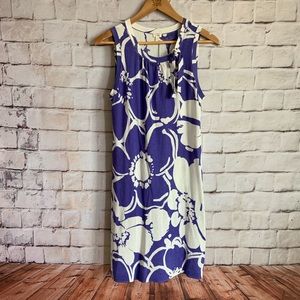 J Crew Dress, Sleeveless, NWT, Flowers, S